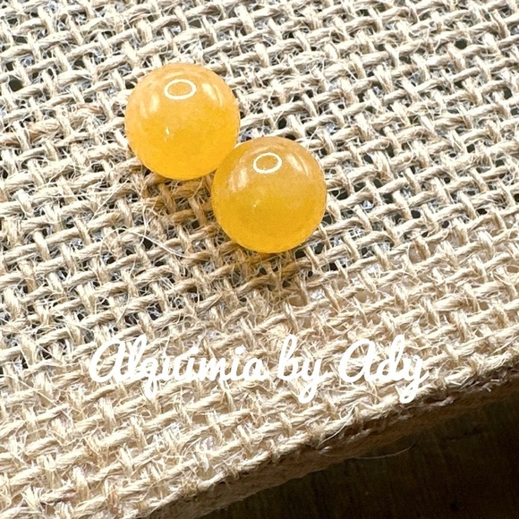 Alquimia by Ady Yellow Earrings - Picture 1 of 5